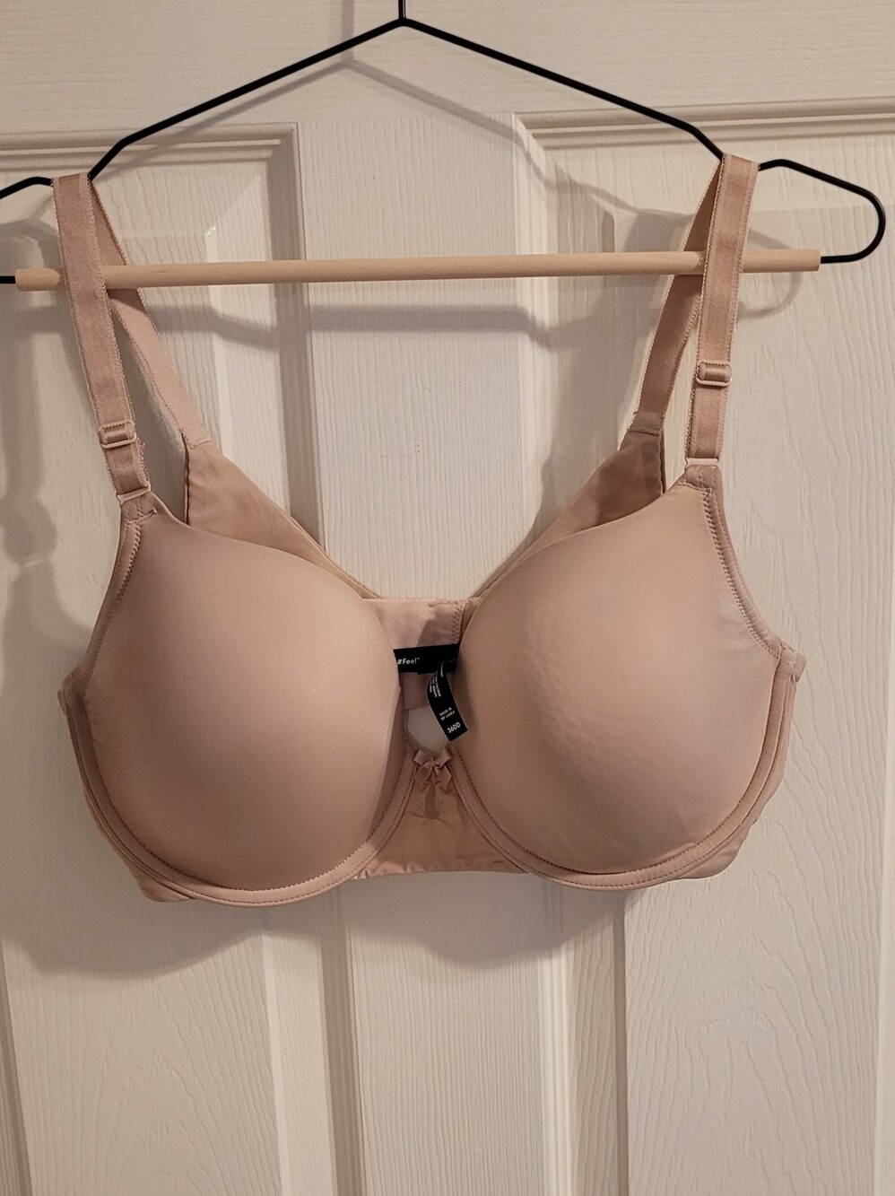 torrid 36 DD Smooth T-Shirt Bra - Beige Blush